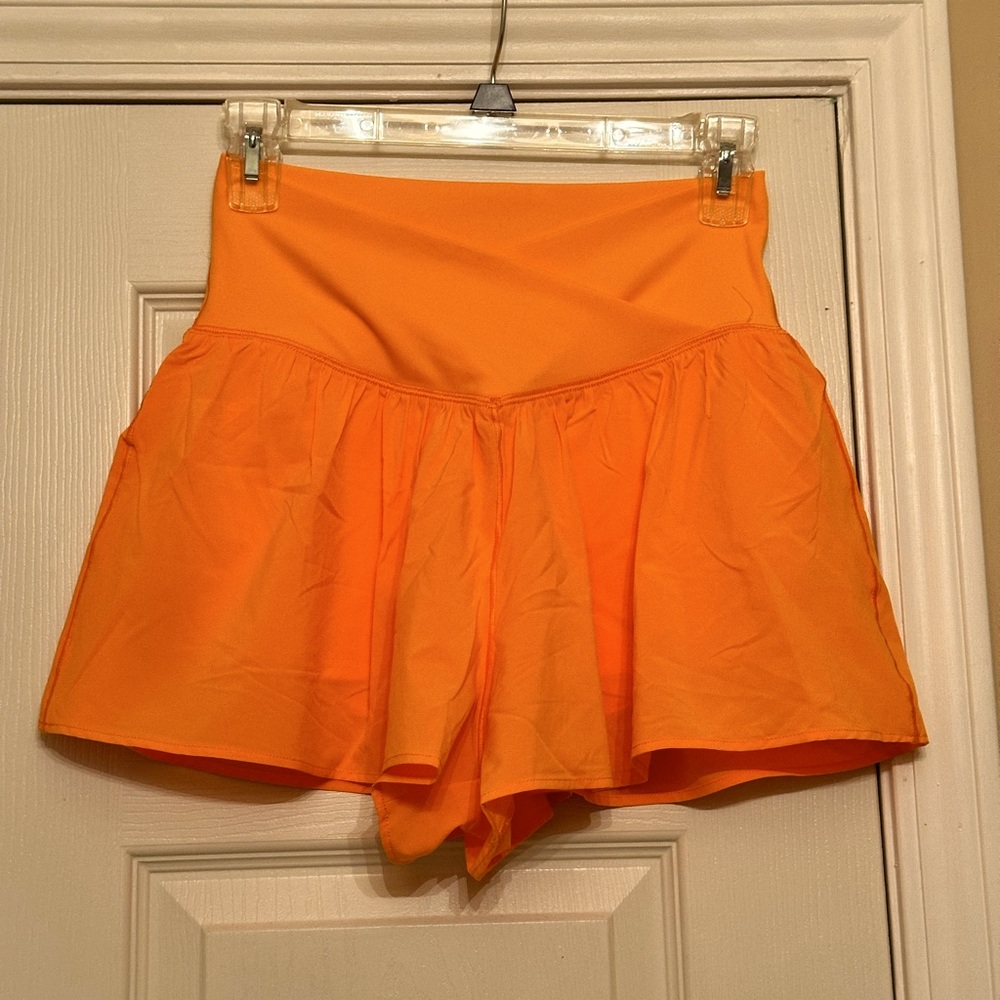Aerie crossover flowy shorts